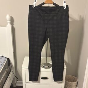 Plaid Black Pants